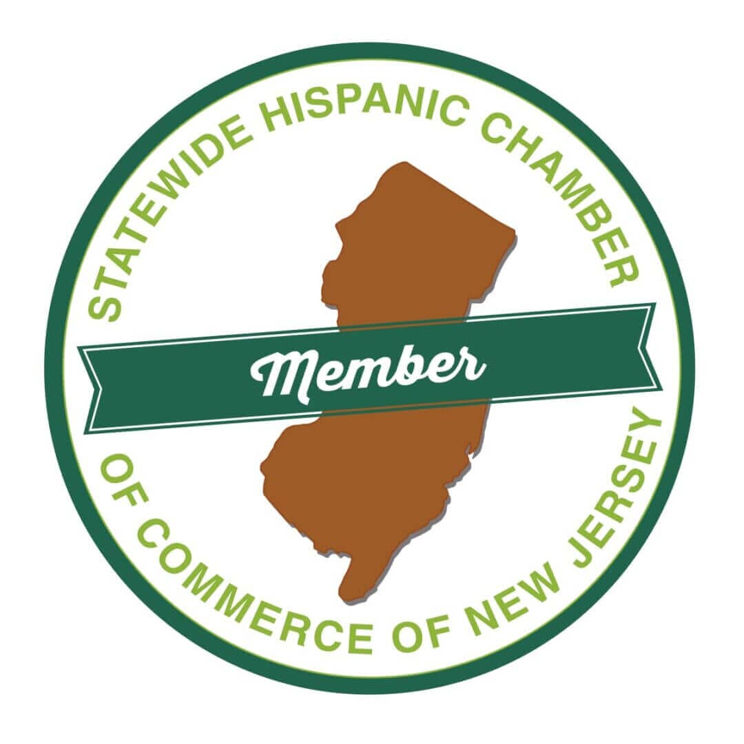 Statewide Hispanic Chamber of Commerce of New Jersey member badge for Fully licensed and insured Home Inspectors in Bergen County, NJ. Owned by Herman Andrade, a mechanical engineer that is dedicated to home inspections. in Saddle Brook, NJ, United States.